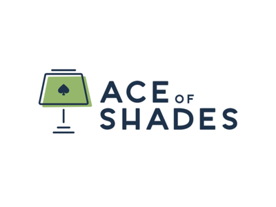Ace of Shades branding furniture illustrator interior design lamp lighting logo shades spades