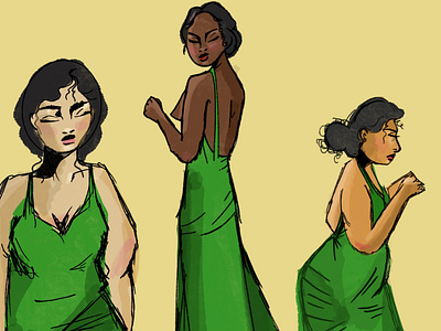 The Green Dresses - DBODesigns