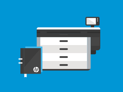 Niagara Hp Printer guide hp illustration printer vector