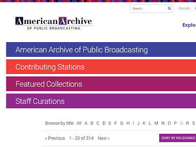American Archive of Public Broadcasting bootstrap wgbh