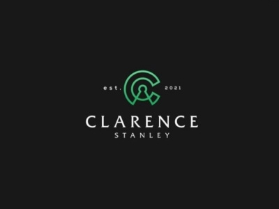 Clarence logo branding design flat graphic design illustration logo logo design minimal minimalist logo