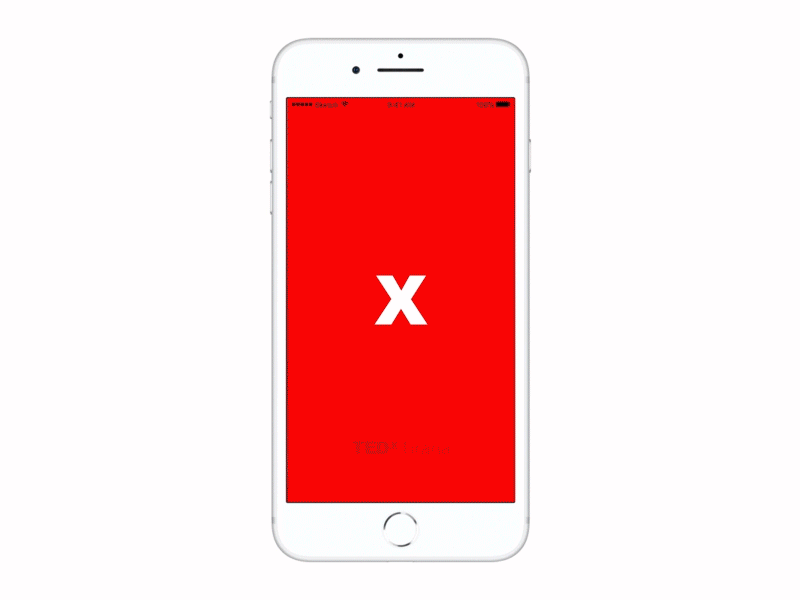 WIP - Event App First eventapp gettingstarted intro ios loading screens tedx ui ux