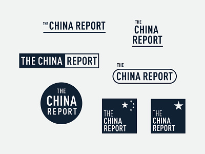 The China Report Exploration branding china design email exploration flag icon identity logo mark marketing news politics report symbol typography