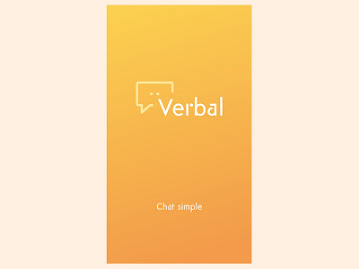 Verbal™ Messaging App - Brand Identity & UI Design app brand chat design development frontend identity javascript messaging startup ui ux