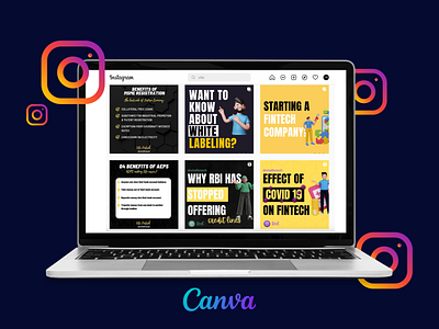 Instagram post desing | Canva