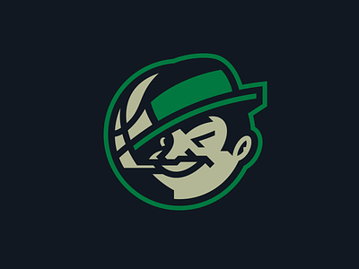 Celtics basketball esport face logo logotype mascot nba sport