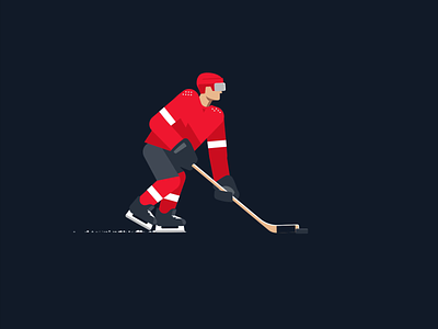 Hockey player animated gif animation gif hockey hockey gif motion design nhl player