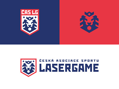 ČAS LG czech esport king lasergame lasertag lion logo logotype sport