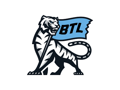 White Tigers basketball esport flag hockey logo logotype mascot nhl sport tiger