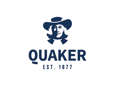 Quaker avena face food logo logo design logo mark logodesign logotype portrait quaker
