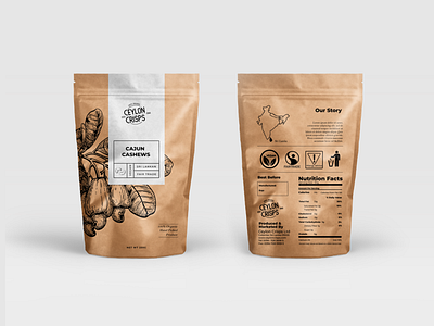 Cashew Packaging Design By Esmé Design Studio On Dribbble