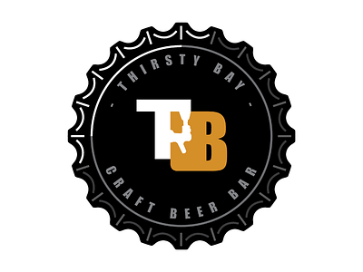 Thirsty Bay Logo design logo