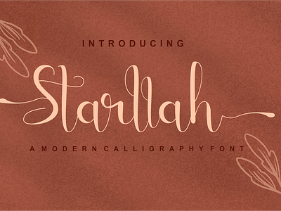 Starllah - Beutiful Script Font