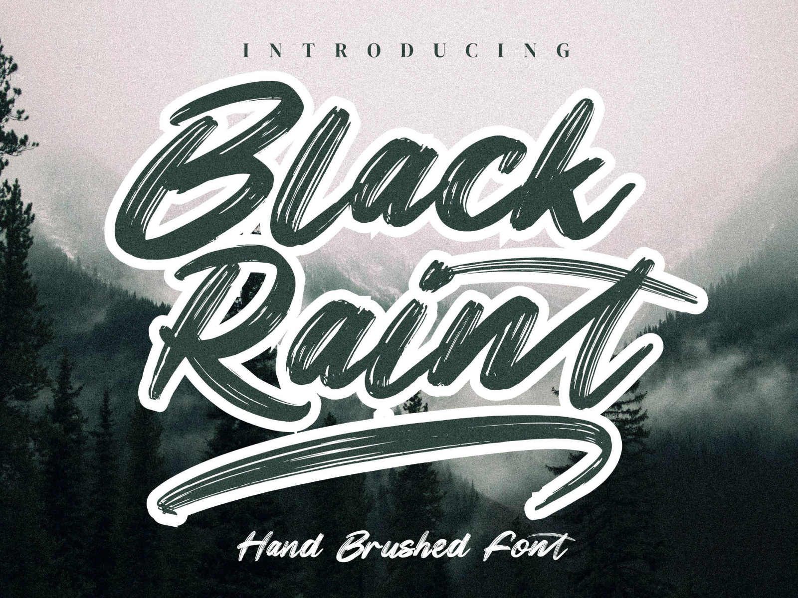 Black Raint by IntegritypeStudio on Dribbble