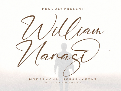 William Narasi - calligraphy Font