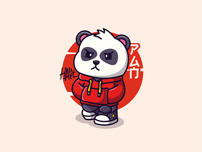 PANDA..!! characterdesign characters illustration illustration art mascot panda
