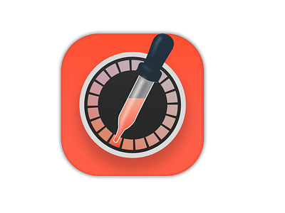 "Digital Colour Meter" (Slightly lighter colours) apple big sur colour digital eyedropper icon logo monterey photoshop skeumorphism