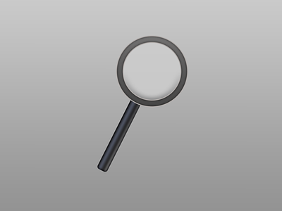 Magnifying Glass apple big sur design glass graphic design icon icons logo macos magnify magnifying photoshop skeumorphism