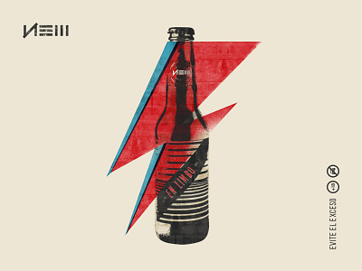 Ads — David Bowie Tribute NEM ads art beer bowie combinations effect fan manipulation ps retouch rock tribute