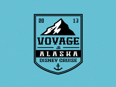Voyage to Alaska 2013 alaska anchor cruise disney patch voyage