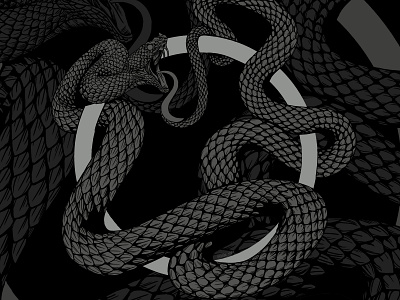 OUROBOROS design folklore graphic design mytology ouroboros serpenth snake tattoo