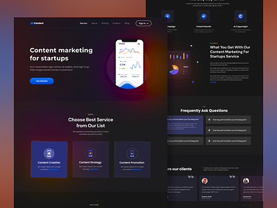 Content Marketing _ Landing Page