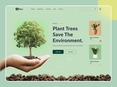 Plant Shop _ Website Design