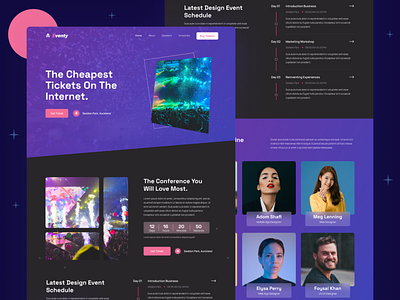 Event Conference Landing Page