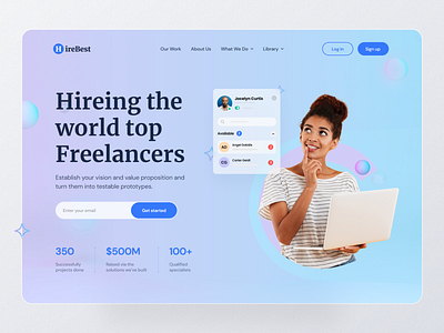 Freelance Marketplace Website Design