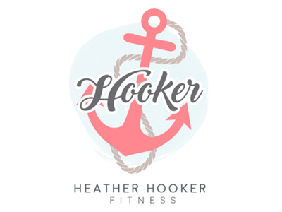 Heather Hooker Fitness anchor fitness logo rope