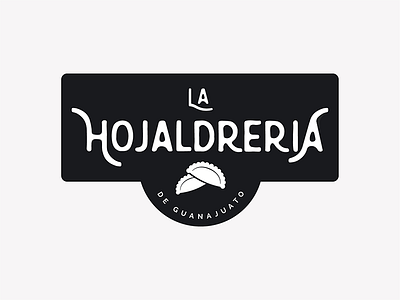 La Hojaldrería Proposal v.3 food logo mexican mexico typography