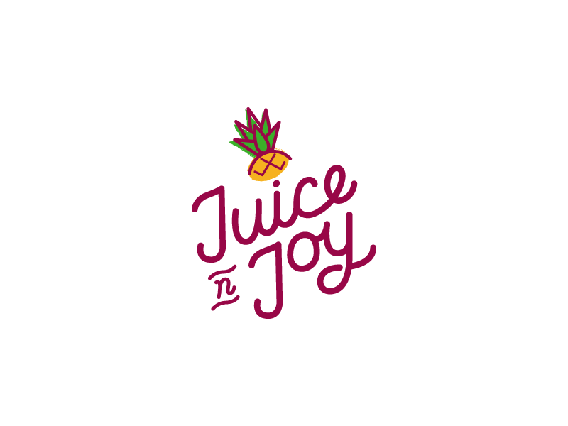 Juice n' Joy Logo by Rafael Ramírez on Dribbble