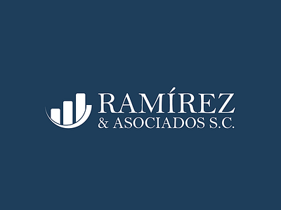 Ramírez & Asociados Logo accountant logo logotype