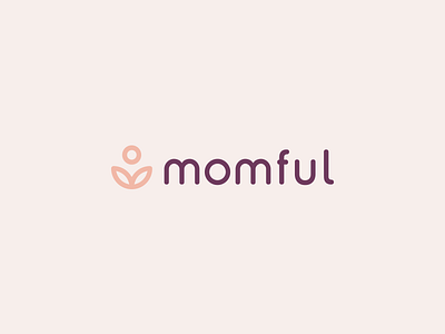 Momful Logo branding graphic design logo logo design logotype