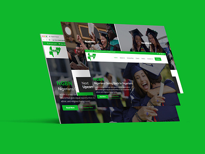 Website Design for NIgerian NGO