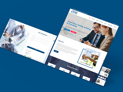 Website Design for Consulting Agency