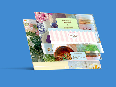 Website Design for Must Be Moms Restaurant