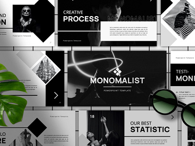 MONOMALIST | Presentation Template brandtemplate fashion template