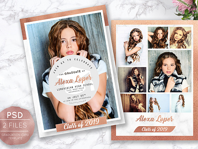 Graduation Announcement Designs Themes Templates And Downloadable Graphic Elements On Dribbble