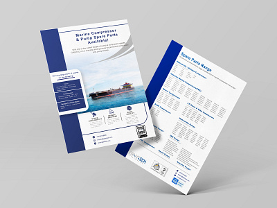 Professional Double Sided Flyer brochure design designs flyer flyer design graphic design modern flyer