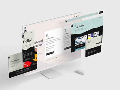 Techreshape Agency Website Design