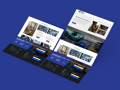 Website Design for Mechanical Industry