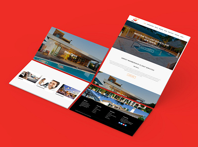 Website Design for Travel Agency illustrator photoshop responsive design squarespace uiux website design wix wordpress
