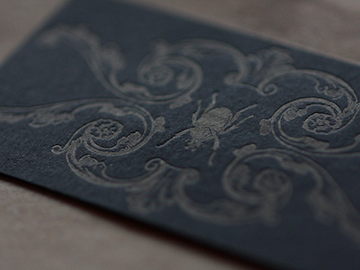 Letterpress Business Cards