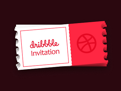 Invitation animation design dribbbble graphic. illustration invation ticket ui ui mobile uiux ux designer vector