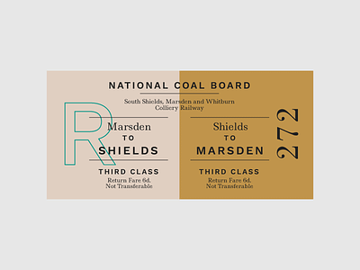 Ticket 4 layout typography