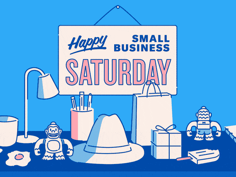 Small Business Saturday illustration small business saturday