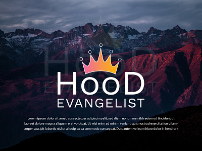 Hood Evangelist Logo Design