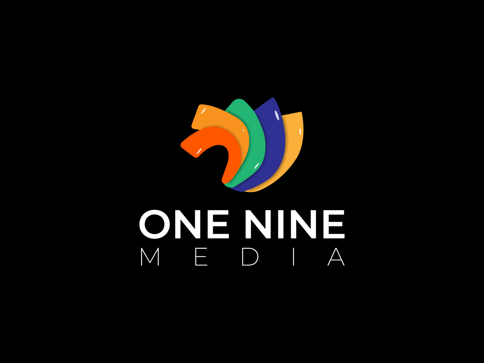 One Nine Media Logo Design by Md Mohiuddin on Dribbble