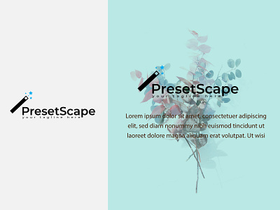 Presetscape Logos Design